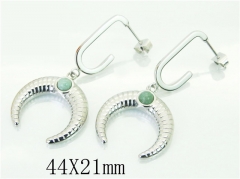 HY Wholesale Earrings 316L Stainless Steel Earrings-HY32E0380HKL