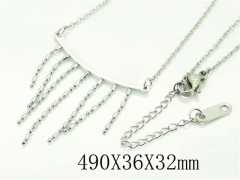 HY Wholesale Necklaces Stainless Steel 316L Jewelry Necklaces-HY19N0464NE