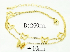HY Wholesale Bracelets 316L Stainless Steel Jewelry Bracelets-HY32B0744PW