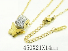 HY Wholesale Necklaces Stainless Steel 316L Jewelry Necklaces-HY19N0462PA
