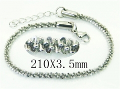 HY Wholesale Bracelets 316L Stainless Steel Jewelry Bracelets-HY70B0522IM