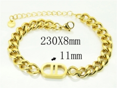 HY Wholesale Bracelets 316L Stainless Steel Jewelry Bracelets-HY19B1052PW