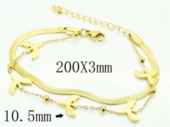 HY Wholesale Bracelets 316L Stainless Steel Jewelry Bracelets-HY32B0730PV