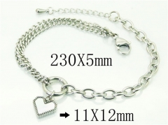 HY Wholesale Bracelets 316L Stainless Steel Jewelry Bracelets-HY59B0265ME