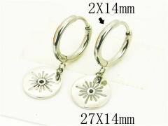 HY Wholesale Earrings 316L Stainless Steel Earrings-HY06E0351MZ