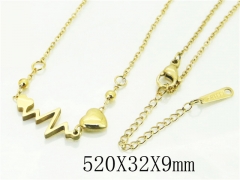 HY Wholesale Necklaces Stainless Steel 316L Jewelry Necklaces-HY19N0474OZ