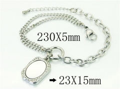 HY Wholesale Bracelets 316L Stainless Steel Jewelry Bracelets-HY59B0262NW