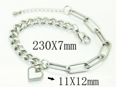 HY Wholesale Bracelets 316L Stainless Steel Jewelry Bracelets-HY59B0254MQ