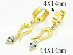 HY Wholesale Earrings 316L Stainless Steel Earrings-HY80E0666NC
