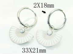 HY Wholesale Earrings 316L Stainless Steel Earrings-HY32E0382HJF