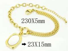 HY Wholesale Bracelets 316L Stainless Steel Jewelry Bracelets-HY59B0266OQ