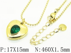 HY Wholesale Necklaces Stainless Steel 316L Jewelry Necklaces-HY32N0831H1L