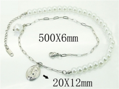 HY Wholesale Necklaces Stainless Steel 316L Jewelry Necklaces-HY80N0629NL