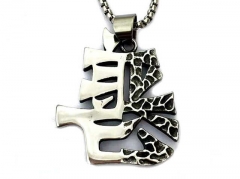 HY Wholesale Pendant Jewelry Stainless Steel Pendant (not includ chain)-HY0142P304
