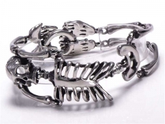 HY Wholesale Bracelets Jewelry 316L Stainless Steel Bracelets Jewelry-HY0143B0110