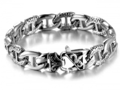 HY Wholesale Bracelets Jewelry 316L Stainless Steel Bracelets Jewelry-HY0143B0102