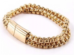 HY Wholesale Bracelets Jewelry 316L Stainless Steel Bracelets Jewelry-HY0143B0050