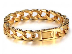 HY Wholesale Bracelets Jewelry 316L Stainless Steel Bracelets Jewelry-HY0143B0109
