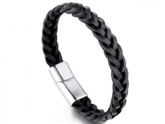 HY Wholesale Leather Bracelets Jewelry Popular Leather Bracelets-HY0143B0175