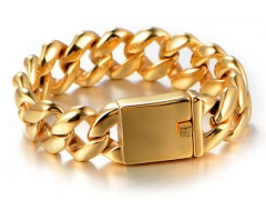 HY Wholesale Bracelets Jewelry 316L Stainless Steel Bracelets Jewelry-HY0143B0101