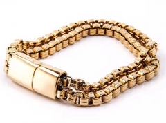 HY Wholesale Bracelets Jewelry 316L Stainless Steel Bracelets Jewelry-HY0143B0052