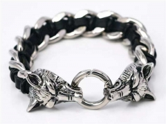 HY Wholesale Bracelets Jewelry 316L Stainless Steel Bracelets Jewelry-HY0143B0036