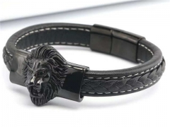 HY Wholesale Leather Bracelets Jewelry Popular Leather Bracelets-HY0143B0153