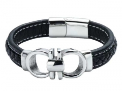 HY Wholesale Leather Bracelets Jewelry Popular Leather Bracelets-HY0143B0144