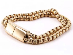 HY Wholesale Bracelets Jewelry 316L Stainless Steel Bracelets Jewelry-HY0143B0055
