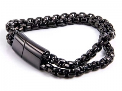 HY Wholesale Bracelets Jewelry 316L Stainless Steel Bracelets Jewelry-HY0143B0058