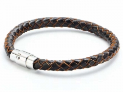 HY Wholesale Leather Bracelets Jewelry Popular Leather Bracelets-HY0143B0148
