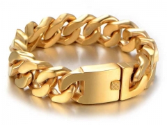 HY Wholesale Bracelets Jewelry 316L Stainless Steel Bracelets Jewelry-HY0143B0097