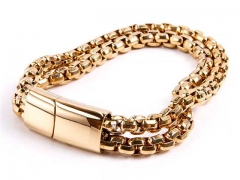 HY Wholesale Bracelets Jewelry 316L Stainless Steel Bracelets Jewelry-HY0143B0059