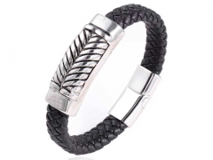 HY Wholesale Leather Bracelets Jewelry Popular Leather Bracelets-HY0143B0165