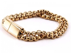 HY Wholesale Bracelets Jewelry 316L Stainless Steel Bracelets Jewelry-HY0143B0056