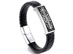 HY Wholesale Leather Bracelets Jewelry Popular Leather Bracelets-HY0143B0206