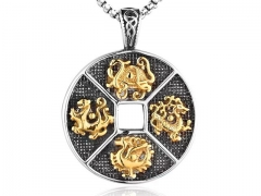 HY Wholesale Pendant Jewelry Stainless Steel Pendant (not includ chain)-HY0143P1319