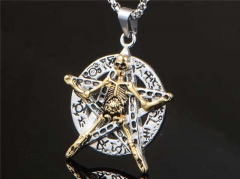 HY Wholesale Pendant Jewelry Stainless Steel Pendant (not includ chain)-HY0143P0971