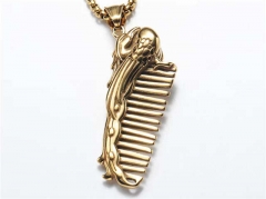 HY Wholesale Pendant Jewelry Stainless Steel Pendant (not includ chain)-HY0143P0137