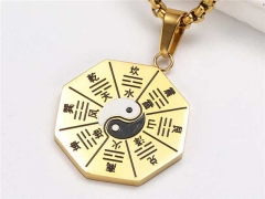 HY Wholesale Pendant Jewelry Stainless Steel Pendant (not includ chain)-HY0143P0073