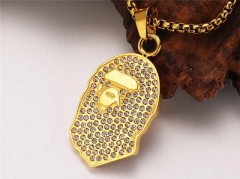 HY Wholesale Pendant Jewelry Stainless Steel Pendant (not includ chain)-HY0143P0476