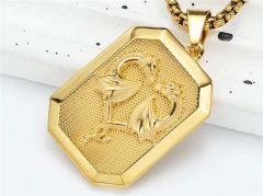 HY Wholesale Pendant Jewelry Stainless Steel Pendant (not includ chain)-HY0143P0486