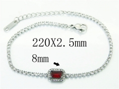HY Wholesale 316L Stainless Steel Jewelry Bracelets-HY59B0318OD