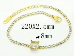 HY Wholesale 316L Stainless Steel Jewelry Bracelets-HY59B0292OLW