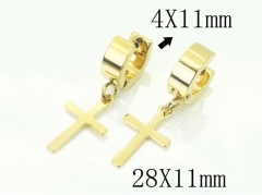 HY Wholesale Earrings 316L Stainless Steel Popular Jewelry Earrings-HY72E0008HO