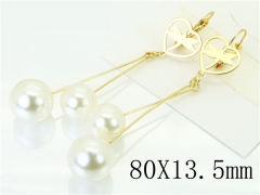 HY Wholesale Earrings 316L Stainless Steel Popular Jewelry Earrings-HY60E1167JS