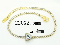 HY Wholesale 316L Stainless Steel Jewelry Bracelets-HY59B0296OLG