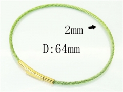 HY Wholesale Bangles Jewelry Stainless Steel 316L Fashion Bangle-HY51B0272HKF