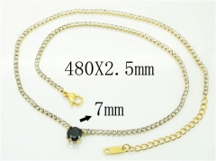 HY Wholesale Necklaces Stainless Steel 316L Jewelry Necklaces-HY59N0311HHS