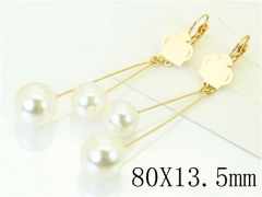 HY Wholesale Earrings 316L Stainless Steel Popular Jewelry Earrings-HY60E1237JY